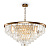 MOD085PL-16BS griestu lampa Revero misiņš/kristāls 16x40W E14 Maytoni