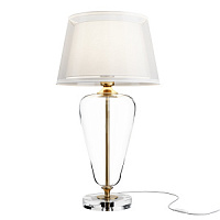 Z005TL-01BS galda lampa Verre misiņš 1x40W E27 Maytoni