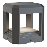 O019FL-L13GR3K āra stabiņš Royal Mile pelēks LED 330lm 3000K IP65 Maytoni