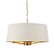 67667 griestu lampa Harvey mat.zelts/balts kupols 3x40W E14 Endon