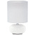93046 TRONDIO galda lampa keram. balta 1x40W E14 EGLO