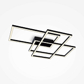 MOD016CL-L80BK Lustra Rida melna 78W 3000K 670x780mm flux 2900lm Maytoni