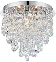 61233 Kristen 3lt kristāls 3 x 18W G9 Endon