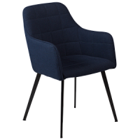 100801582 krēsls Embrace zils/melnas kājas Dan-Form