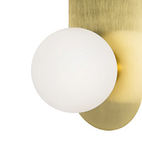 MOD419WL-01G sienas lampa BAO misiņš/mat.stikls LED 1xG9  Maytoni
