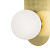 MOD419WL-01G sienas lampa BAO misiņš/mat.stikls LED 1xG9 Maytoni