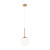 MOD321PL-01G3 griestu lampa Basic Form zelta/balts kupols 1x40W E14 Maytoni