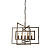61017 lustra Tibbet 5lt alva 5 x 40W E14 Endon