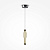 MOD308PL-L9CG3K griestu lampa Verticale hroms/dzintara kr.difuzors LED 800lm 3000K Maytoni