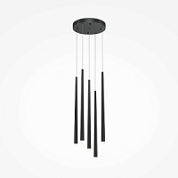 MOD132PL-L30BK  griestu lampa Cascade melna LED 2400lm 4000K Maytoni