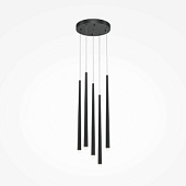 MOD132PL-L30BK  griestu lampa Cascade melna LED 2400lm 4000K Maytoni