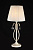 ARM172-01-G Настольная лампа GOLD/WHITE абажур 1x60W E14 h390mm Maytoni