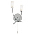 146-2CH sienas lampa Havana hroms/stikls 2 x 25W G9 Endon