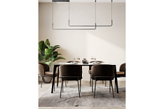 AZ5446 Mario  pendant melns 3-step DIMM 39W 3120lm 3000-6000K L150 AZZARDO