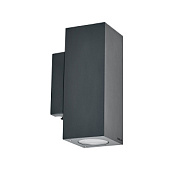 1730GRSANDVIK GRAPHITE Sienas gaismeklis 2x25W GU10 EEI A+..D IP65 NORLYS