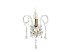 AP.MT/1T4  Sienas lampa zelta Maria Teresa 1xE14 Ondaluce