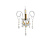 AP.MT/1T4  Sienas lampa zelta Maria Teresa 1xE14 Ondaluce