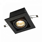 DL008-2-01-B Iebūv. gaismeklis melns 1x50W GU10 min H780mm D126  IP20 GU10 Maytoni