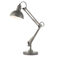 90561 galda lampa Marshall pelēka 40W E27 Endon