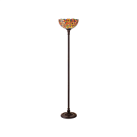64208 stāvlampa Josette Tiffany stikls 1x60W E27 Interiors 1900