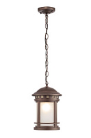 O031PL-01BR āra griestu lampa Salamanca brūna 1x60W E27 IP44 Maytoni