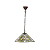 64054 griestu lampa Dauphine Tiffany stikls 1x60W E27 Interiors 1900