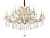 167411 Napoleon  lustra zelts ar krist. 18x40W E14 D960mm H830/1700mm IDEAL LUX