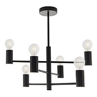 76502 lustra Studio melna 6 x 40W E27 Endon