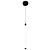 P021PL-L10B Lustra Ray melns LED 950lm 3000K Maytoni