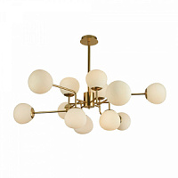MOD221-PL-12-G Lustra Erich misiņš/balts 12x40W E14 Maytoni