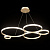 SO.POIS/ORO griestu lampa POIS zelta LED 60W 3000/4000K DIMM 3296lm Ondaluce