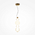 P069PL-L17G3K griestu lampa Collar zelts/stikls LED 17W 950lm 3000K Maytoni