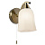 96971-WBAB sienas lampa Alonso bronza/stikls 40W E14 Endon