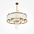 MOD174PL-06G griestu lampa Frame zelta 6x60W E14 D58cm Maytoni