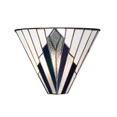63940 sienas lampa Astoria Tiffany stikls 1x40W E14 Interiors 1900