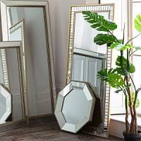 5055999254809 spogulis Carlota Leaner zelta W760 x D35 x H1560mm GL