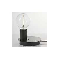 80645 galda/sienas lampa Joshua melna 40W E27 Endon
