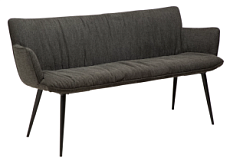 700680130 benķis Join melns audums/melnas kājas Dan-Form