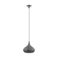 49464 PRIDDY Люстра BLACK 1x60W E27 EGLO