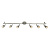 61000 spoti Amalfi 6lt Bar hroms 6 x 50W GU10 Saxby
