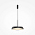 MOD189PL-L18B3K1 griestu lampa Gerhard melna D400mm LED 26W 1200lm 3000K Maytoni