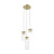 P0389-03D-0FD2 Zelta lustra GEM 3x28W G9 Zuma Line
