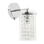 ALDA-1WBCH Alda bra hroms ar kristāliem 1x40W E14 Endon Lighting Brands