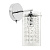 ALDA-1WBCH Alda bra hroms ar kristāliem 1x40W E14 Endon Lighting Brands