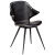 100375300 krēsls Karma melna eko āda/melnas kājas Dan-Form