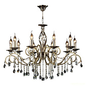 RC247-PL-10-R (ARM247-10-R) Lustra bronza krāsa 10XE14 (60W) diam. 85cm IP20 Maytoni