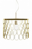 257063 Lustra Gatsby Brass 1x60W E27 D45 Globen