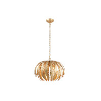 76360 lustra Delphine zelts 3 x 40W E14 Endon