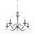 KORA-5CH lustra Kora hroms 5 x 40W E14 Endon
