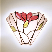 63964 sienas lampa Botanica Tiffany stikls 1x40W E14 Interiors 1900